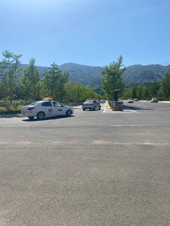 海淀驾校汽车训练场实拍